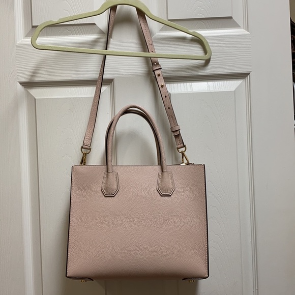 Michaels Kors Mercer Leather crossbody soft pink - Picture 2 of 10